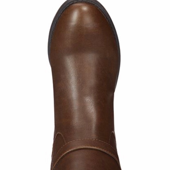 Thalia Sodi Veronica Cognac Wide Cafe Riding Boot - Picture 4 of 8